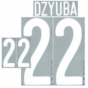 Authentic Russia Russland DZYUBA-Flock adidas Home Trikot EM 2020/2021-WM 2022