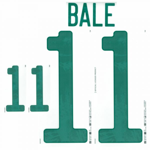Authentic Wales Bale - Flock adidas Away Trikot EM 2020/2021-WM 2022