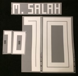EGYPT Ägypten M.SALAH - Flock für Adidas Home Trikot FIFA WM 2018