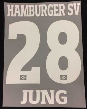 HSV Hamburger SV JUNG Flock 25 cm fürs adidas Away Trikot 2016-2017