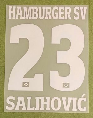 HSV Hamburger SV Salihovic Player Flock für adidas Away Trikot 2019-2020-2021