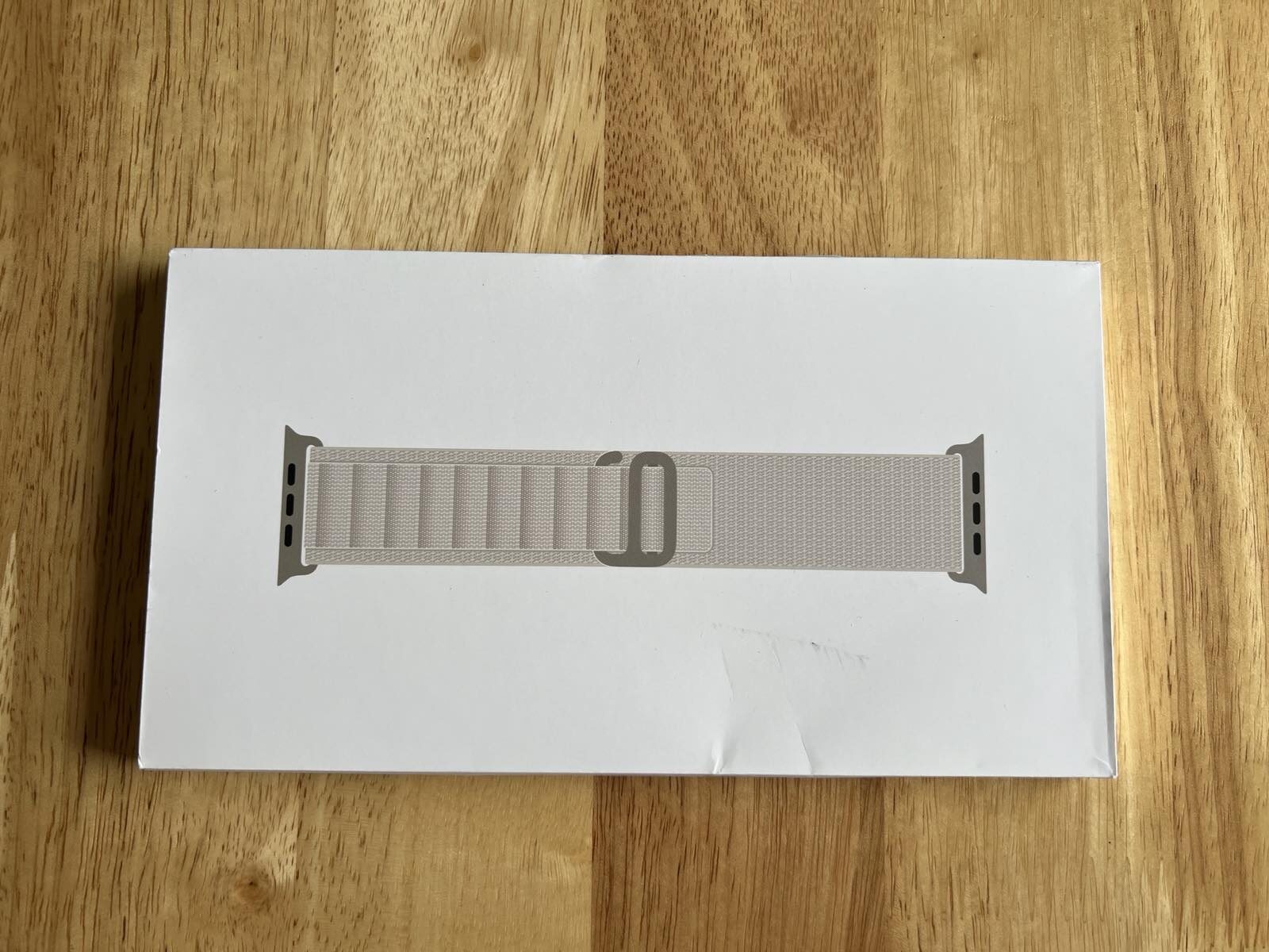 Original Apple Ultra Watch (49 mm) Armband S Alpine Loop Polarstern Größe S - Armband für 130‑160 mm Umfang