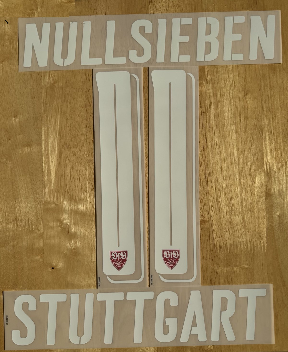 VFB Stuttgart Spieler Flock Puma Home Trikot 11 07