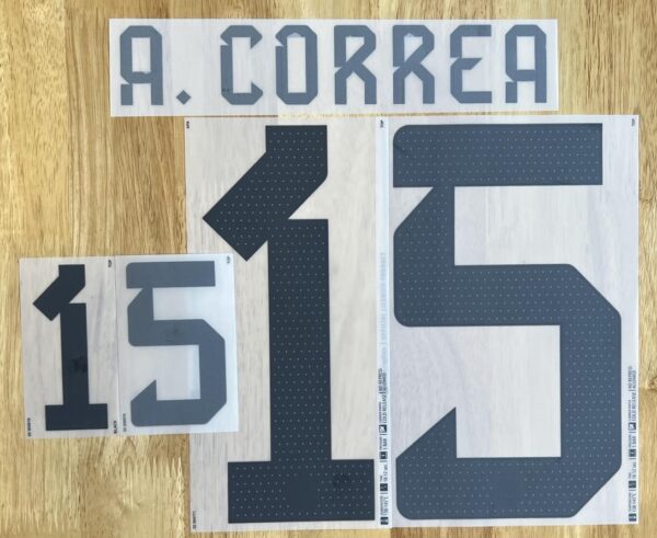 Argentinien A.CORREA Player Flock fürs adidas Home Trikot FIFA WM 2022-2024