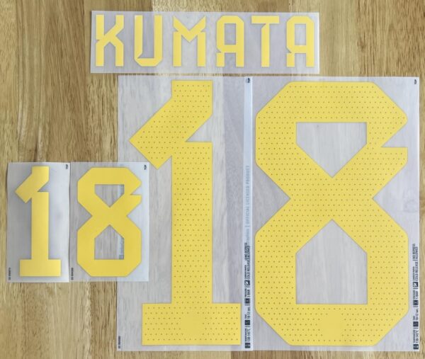 Japan KUMATA Player Flock fürs adidas Home Trikot FIFA WM 2022- Quali EM 2024