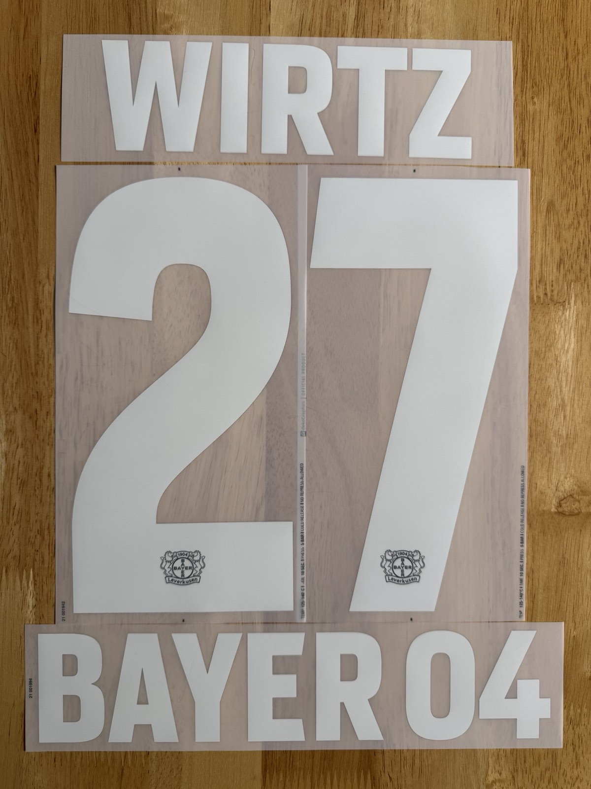 Bayer 04 Leverkusen Spieler Flock Havertz JAKO Home Trikot 2021-2022