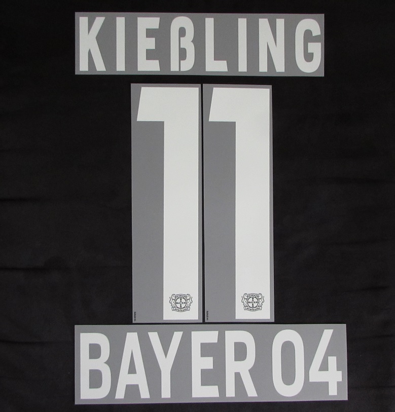 Bayer 04 Leverkusen Spieler Flock Kiessling adidas Home/ Away Trikot 2014-2015-2016-2017-2018
