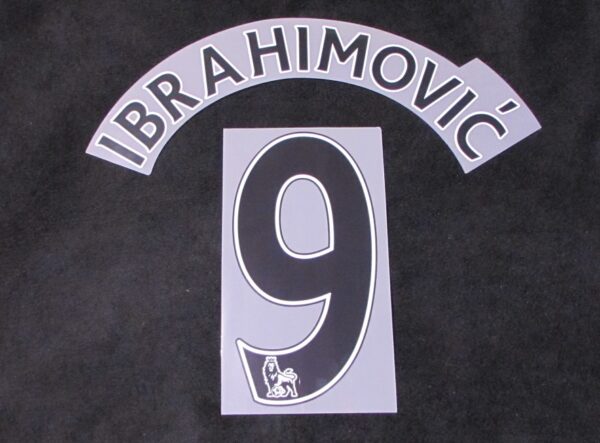 Manchester United FC Ibrahimovic Flock für adidas Premiership Away Trikot 2016-2017