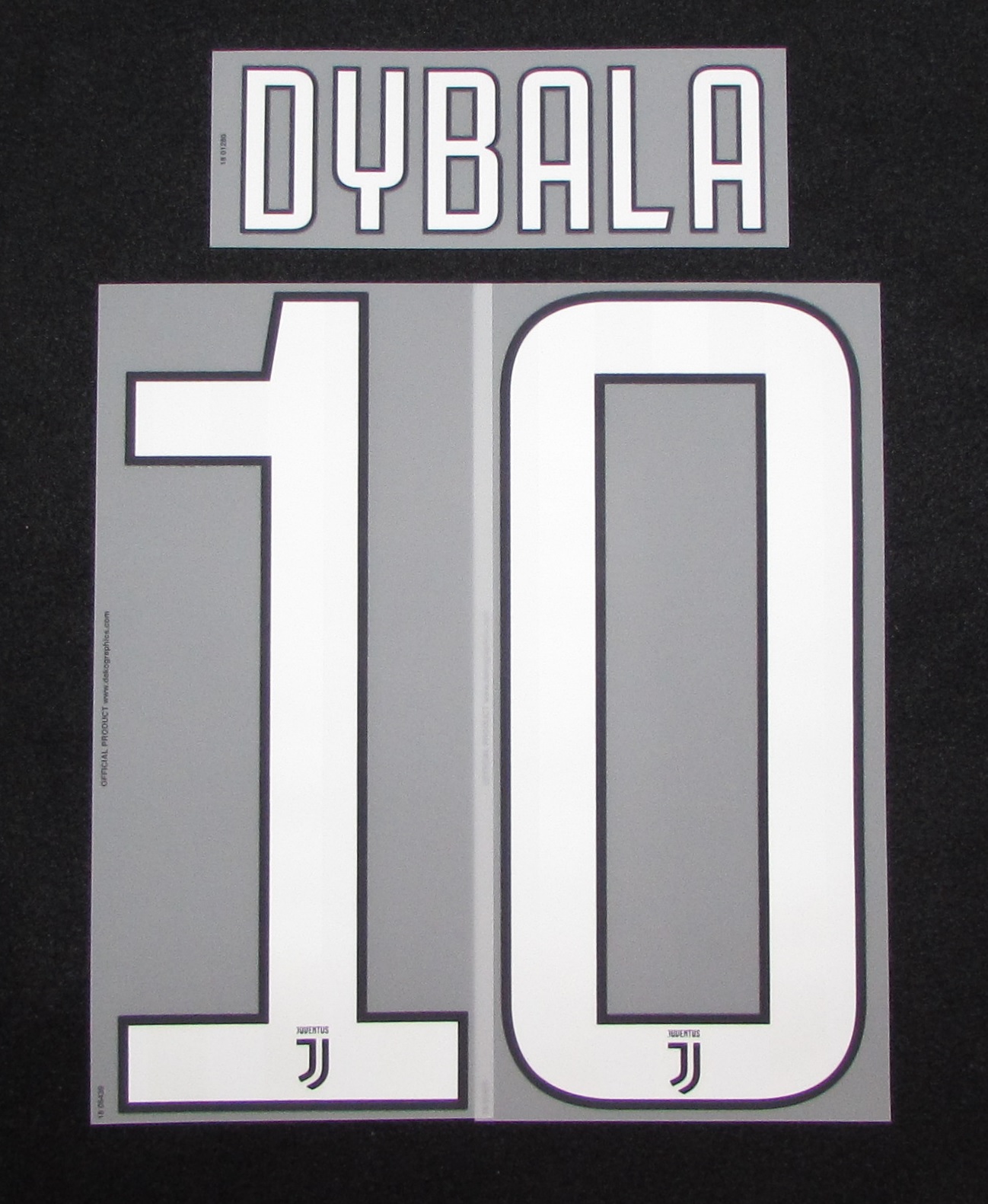 Juventus Turin Torino Player Flock fürs adidas Home Trikot Ronaldo 2018-2019